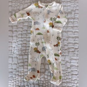 Baby Zippered Footie Pajamas